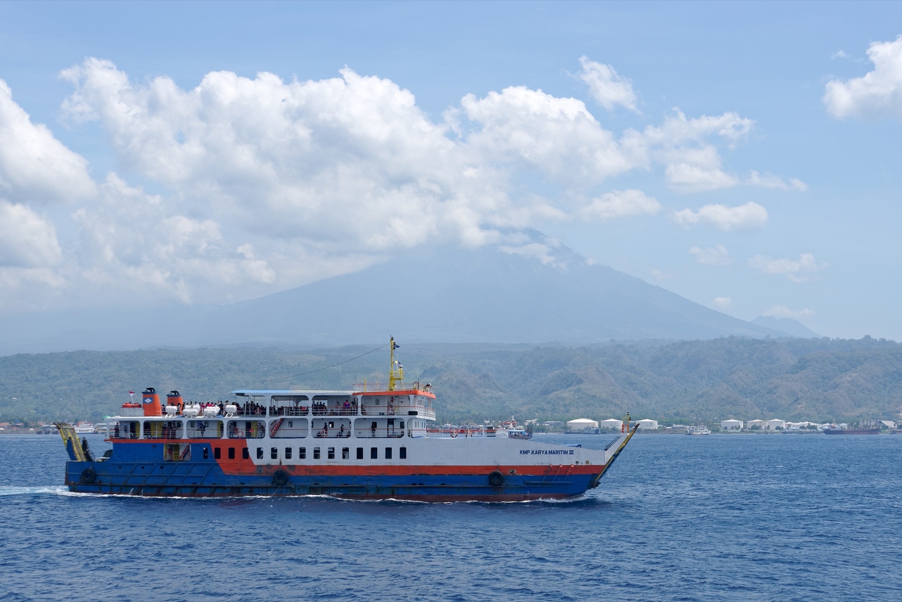 Public ferry between Java and Bali